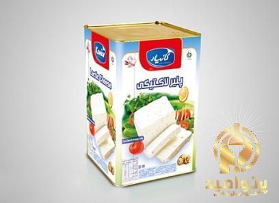 پنیر حلبی لاکتیکی ۱۳ کیلو گرمی | خرید با قیمت ارزان